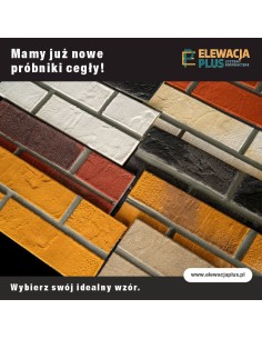 Próbki cegły elastycznej rustic z fugą 1szt