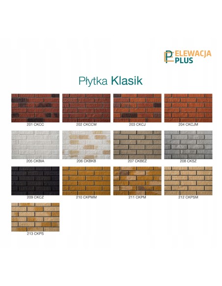 Próbki cegły elastycznej klasik 1szt